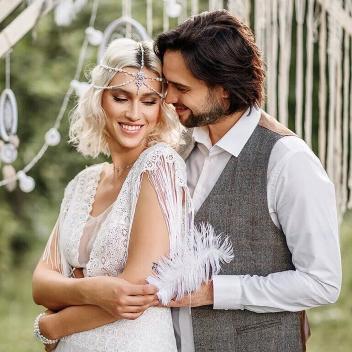 Свадьба в бохо стиле Свадебное платье бохо